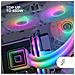 Ml-ultra360 Argb Liquid Cooler Con 3 Ventole Pwm Fdb Argb, Tubi Argb - White - Foto miniatura 3