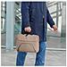 Premium Lightweight 41,1 cm (16.2") Borsa Con Caricamento Dall'Alto Beige - Foto miniatura 9