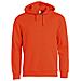 Basic Hoody Arancio S - Foto miniatura 1