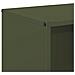 Rastrelliera per Legna da Ardere Verde Oliva 40x30x75 cm - Foto miniatura 4