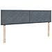 Struttura Letto Pouf con Materassi 200x200 cm Velluto - Foto miniatura 8