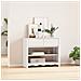 "Tavolo Consolle ""DRAMMEN"" Bianco 89,5x37x73 cm Legno Massello Pino" - Foto miniatura 2