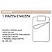 Completo Lenzuola In Morbida Flanella Made Italy Disegno Planet C.n 1 Piazza E Mezza Planet - Foto miniatura 3