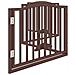 Cancello Cani Porta Pieghevole Marrone 4 Pannelli 320cm Pioppo - Foto miniatura 5