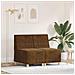 Poltrona Sofa 2 pcs Marrone 55 x 74 x 82 cm - Foto miniatura 2