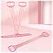 Expander Toracico A 8 Tubi Con Fascia Di Resistenza A Pedale - Attrezzatura Regolabile Per Fitness Domestico - Foto miniatura 6