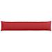 Cuscini da Divano 2 pcs Rosso 200 x 40 cm Tessuto - Foto miniatura 6