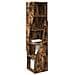 Mobile angolare Bianco 32x32x140cm Legno multistrato - Foto miniatura 3