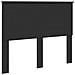 Letto con Contenitore Nero 135 x 190 cm Legno multistrato - Foto miniatura 7