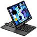 Custodia 2 In 1 Per Ipad Air 4 10,9“ E Ipad Pro 11” Con Tastiera Bluetooth, Nero - Foto miniatura 2
