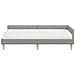 Struttura Letto Angolare con Materasso 2 pcs Grigio chiaro - Foto miniatura 5