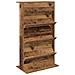 Scaffale per riviste Legno vecchio 70 x 41 x 126 cm - Foto miniatura 1