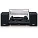 Giradischi LS-100BK 33 45 e 78 Giri 2 Altoparlanti Esterni 10W Bluetooth 5.3 Nero [LS100BK] - Foto miniatura 1