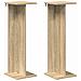 Supporto per piante 2 pcs Rovere Sonoma 25 x 25,5 x 80,5 cm - Foto miniatura 1