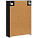 Mobiletto per specchio da bagno Rovere Nero 50 x 14,5 x 70 cm - Foto miniatura 8