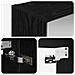 Mobiletto per specchio da bagno Rovere Nero 50 x 14,5 x 70 cm - Foto miniatura 9