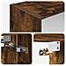 Mobiletto per specchio da bagno Rovere fumé 60 x 14.5 x 70 cm - Foto miniatura 9
