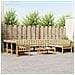 Set di divani da esterno con cuscino 10 pcs Bianco e Beige - Foto miniatura 2