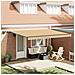 Tenda retrattile Multicolore 450 × 350 cm Tessuto e Alluminio - Foto miniatura 2