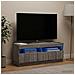 Mobile TV LED Sonoma grigio Legno ingegnerizzato - Foto miniatura 2