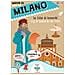 Sara Dania - Mappa di Milano. La città di Leonardo. Ediz. italiana e inglese. Con adesivi - Foto miniatura 1