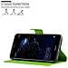 Custodia Compatibile Con Huawei P10 Lite In Verde Menta - Coperchio Protettiva Con Chiusura Magnetica, Funzione Stand E Tasca Per Le Carte - Foto miniatura 6