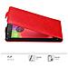 Custodia Compatibile Con Motorola Moto E4 In Rosso Mela - Coperchio Protettivo In Design Flip Con Chiusura Magnetica - Foto miniatura 5