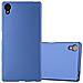 Custodia Compatibile Con Sony Xperia Z5 In Blu Metallico - Coperchio Protettivo In Silicone Tpu Flessibile - Foto miniatura 1