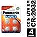 Cr2032 batteria Al Litio A Bottone 3 v, Confezione Da 4 - Foto miniatura 1