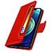 Custodia Iphone 12 Mini A Portafoglio Funzione Supporto - Rosso - Foto miniatura 2
