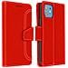 Custodia Iphone 12 Mini A Portafoglio Funzione Supporto - Rosso - Foto miniatura 1