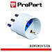 Adattatore Schuko Spina16a Polybag - Foto miniatura 1