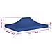 Tetto per Tendone per Feste 4x3 m Blu 270 g / m² - Foto miniatura 5