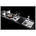 Piano Cottura 7278 032 a Gas 1 Fuoco Gas Colore Acciaio Inox - Foto miniatura 2