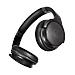ATH-S200BTBK Auricolare Con cavo e senza cavo Casco MUSICA USB tipo-C Bluetooth Nero - Foto miniatura 5