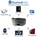 Mascherina Per Dormire Con Cuffie Bluetooth 5.0 Nera Grey - Foto miniatura 5