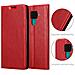 Custodia Compatibile Con Huawei Mate 30 Lite In Rosso Mela - Coperchio Protettiva Con Chiusura Magnetica, Funzione Stand E Tasca Per Le Carte - Foto miniatura 6