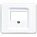 Sl 569 T Ww Bianco Placca Per Interruttori E Coperchio Per Presa - Foto miniatura 1