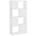 Libreria /Divisorio Bianco 60x24x124,5 cm in Truciolato - Foto miniatura 2