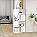 Libreria /Divisorio Bianco 60x24x124,5 cm in Truciolato - Foto miniatura 1