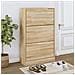Scarpiera Rovere Sonoma 63x24x103 Cm In Legno Multistrato - Foto miniatura 1
