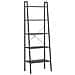 Scaffale Autoportante Con 5 Ripiani Nero 56x35x174 Cm - Foto miniatura 2