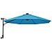 Ombrellone A Parete Con Led Blu Mare 290 Cm - Foto miniatura 2