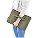 Cali Borsa Per Notebook 35,8 Cm (14.1"") Custodia A Tasca Oliva - Foto miniatura 2