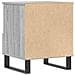 Comodino Grigio Sonoma 40x35x50 Cm In Legno Multistrato - Foto miniatura 9