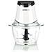 Tritatutto Elettrico CH-30W. 007A Capacita 1,2 L Potenza 300 W in Vetro Colore Bianco - Foto miniatura 3