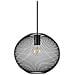 Lampadario A Sospensione Moderno Net Metallo Nero 1 Luce E27 42w Ip20 - Foto miniatura 1