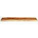 Piano Tavolo 120x40x3,8 Cm Rettangolare Legno Acacia Bordi Vivi - Foto miniatura 3
