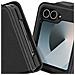 Cover Per Samsung Z Flip6 Pelle Vegan Pieghevole Linguetta Magnetica - Foto miniatura 2