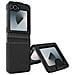 Cover Per Samsung Z Flip6 Pelle Vegan Pieghevole Linguetta Magnetica - Foto miniatura 1